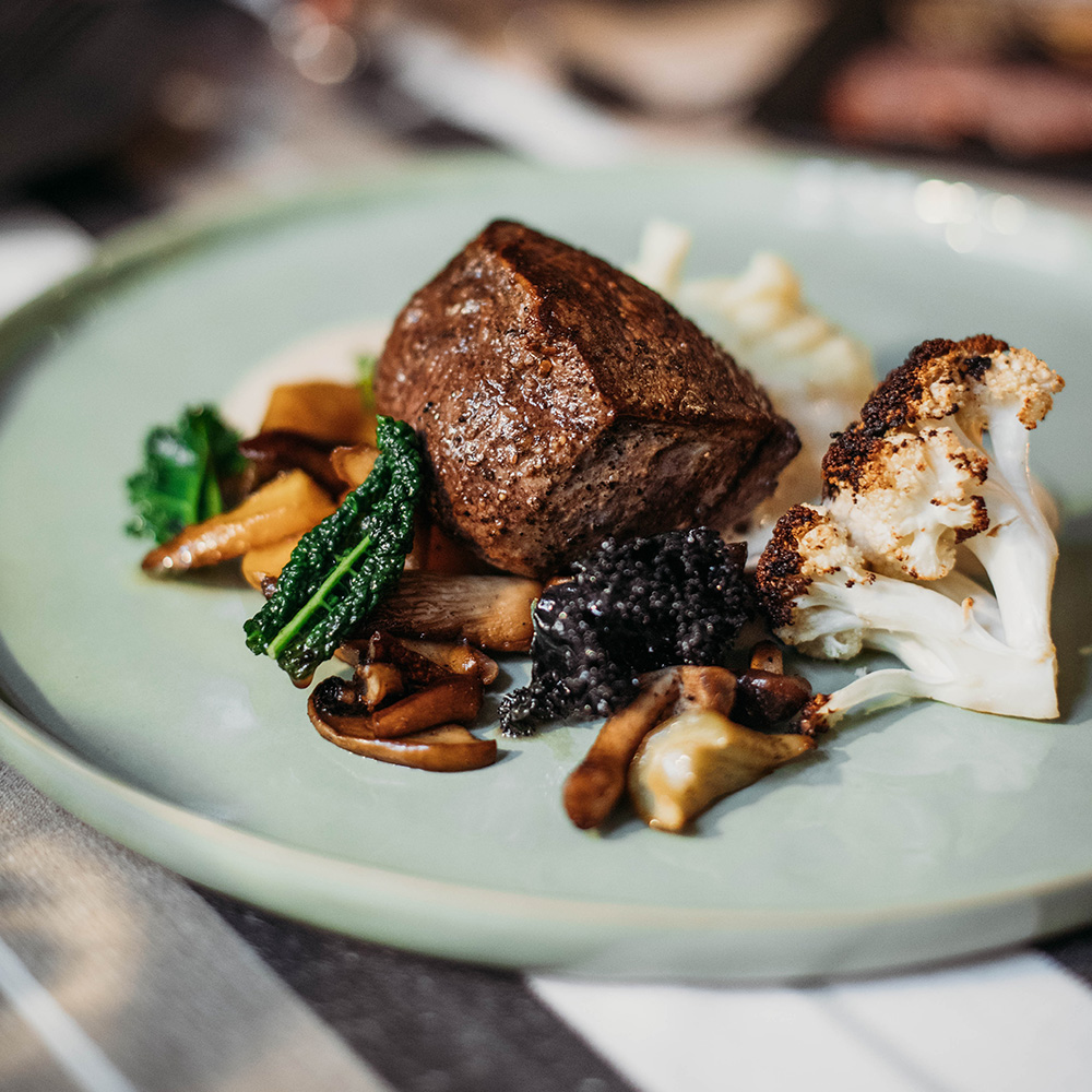 Fillet of beef with gravy